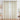 Boho Sage/ Beige Geometric Patterned Sheer Curtains (2 Panels)